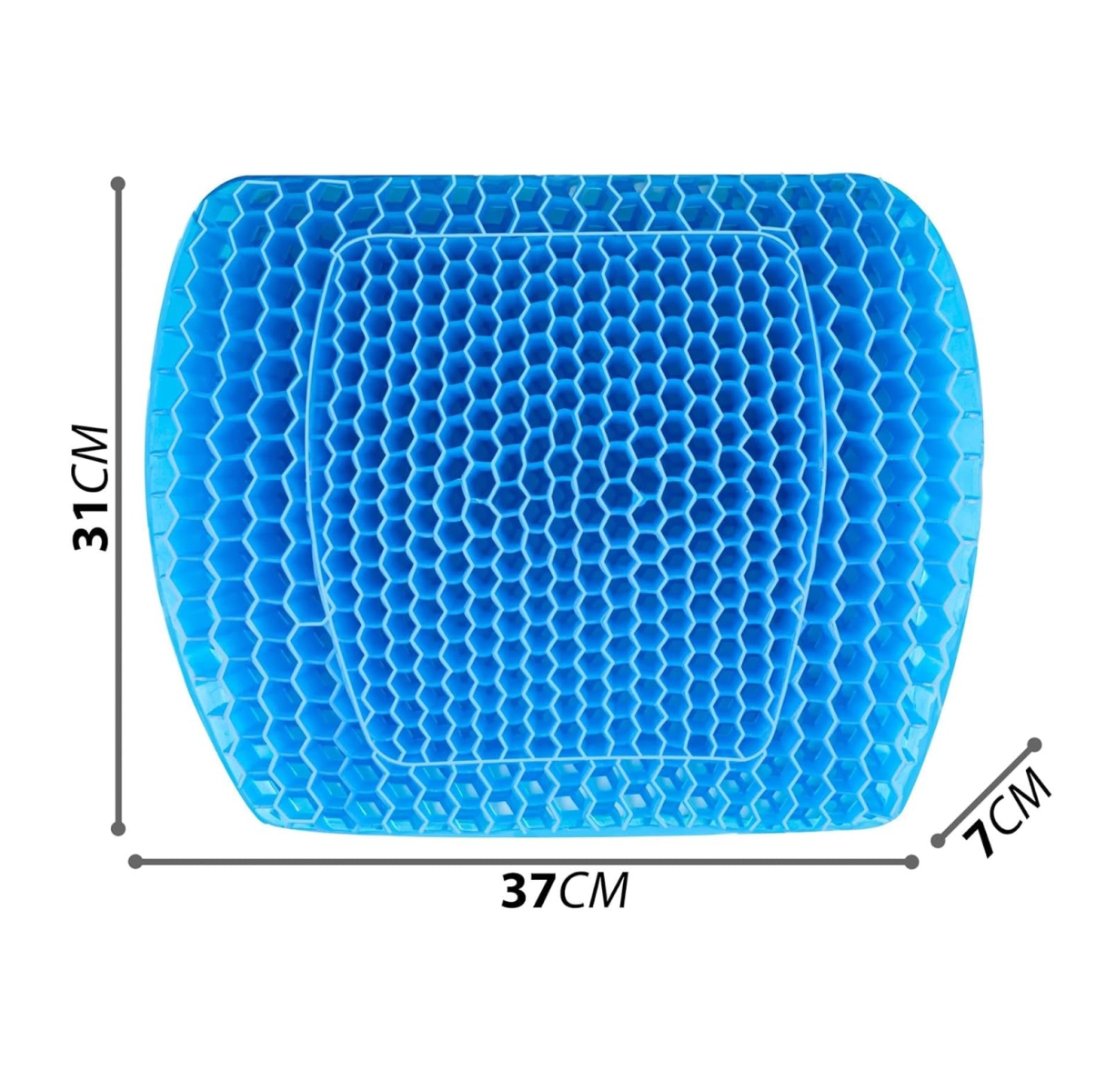Miniatura 4 de Cojin Gel Soporte Espaldar Con funda